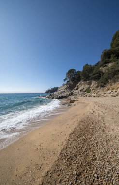 Yuvarlak yolu ile dere llorell, Tossa de mar