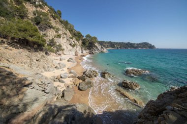 Yuvarlak yolu ile dere llorell, Tossa de mar