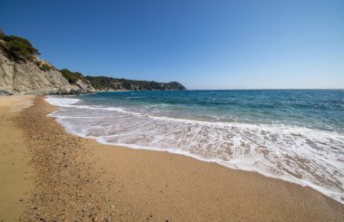 Yuvarlak yolu ile dere llorell, Tossa de mar