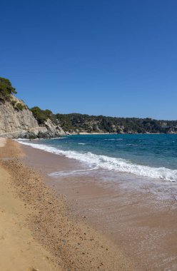 Yuvarlak yolu ile dere llorell, Tossa de mar