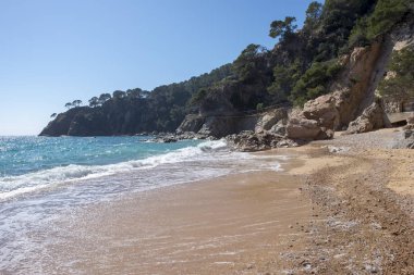 Yuvarlak yolu ile dere llorell, Tossa de mar