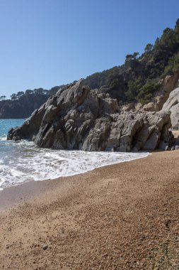 Yuvarlak yolu ile dere llorell, Tossa de mar