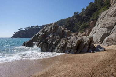 Yuvarlak yolu ile dere llorell, Tossa de mar