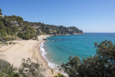 Yuvarlak yolu ile dere llorell, Tossa de mar