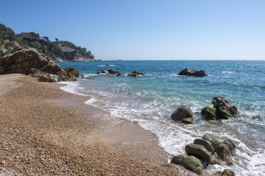 Yuvarlak yolu ile dere llorell, Tossa de mar