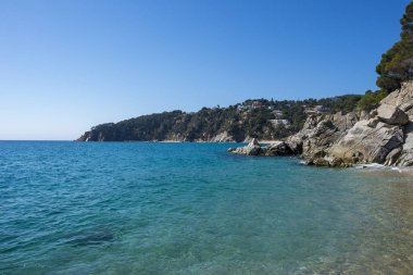 Yuvarlak yolu ile dere llorell, Tossa de mar