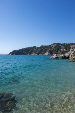 Yuvarlak yolu ile dere llorell, Tossa de mar