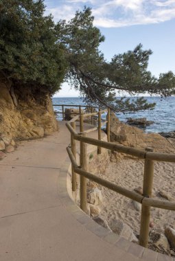Cala de Sant Francesc içinde Blanes, Costa Brava