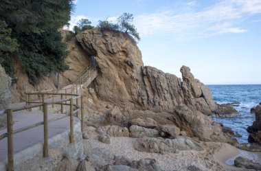 Cala de Sant Francesc içinde Blanes, Costa Brava