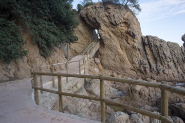Cala de Sant Francesc içinde Blanes, Costa Brava