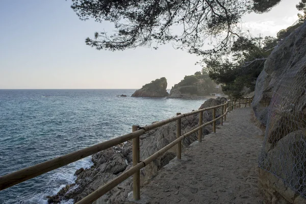 Cala de Sant Francesc en Blanes, Costa Brava —  Fotos de Stock