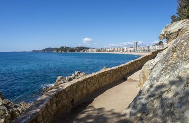 Lloret de Mar, Costa Brava üzerinden yuvarlak yollar