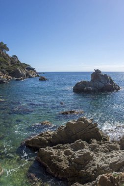 Lloret de Mar, Costa Brava üzerinden yuvarlak yollar