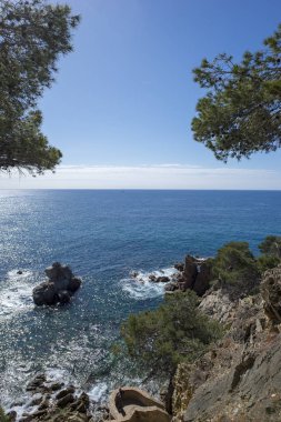 Lloret de Mar, Costa Brava üzerinden yuvarlak yollar