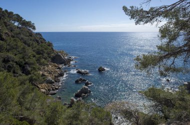 Lloret de Mar, Costa Brava üzerinden yuvarlak yollar