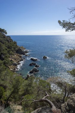 Lloret de Mar, Costa Brava üzerinden yuvarlak yollar