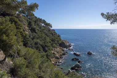 Lloret de Mar, Costa Brava üzerinden yuvarlak yollar
