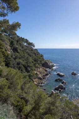 Lloret de Mar, Costa Brava üzerinden yuvarlak yollar