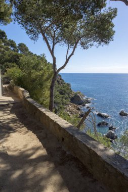 Lloret de Mar, Costa Brava üzerinden yuvarlak yollar