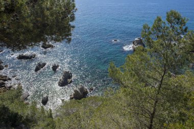 Lloret de Mar, Costa Brava üzerinden yuvarlak yollar