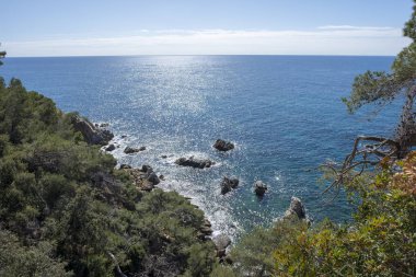 Lloret de Mar, Costa Brava üzerinden yuvarlak yollar