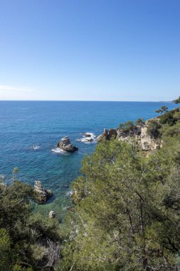 Lloret de Mar, Costa Brava üzerinden yuvarlak yollar