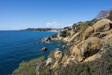 Lloret de Mar, Costa Brava üzerinden yuvarlak yollar