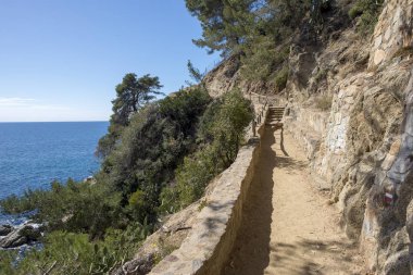 Lloret de Mar, Costa Brava üzerinden yuvarlak yollar