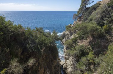 Lloret de Mar, Costa Brava üzerinden yuvarlak yollar