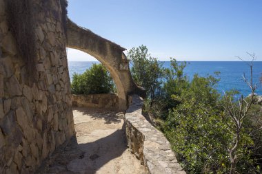 Lloret de Mar, Costa Brava üzerinden yuvarlak yollar