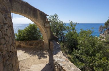 Lloret de Mar, Costa Brava üzerinden yuvarlak yollar