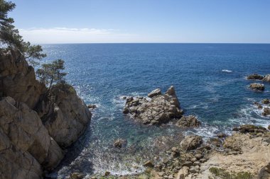 Lloret de Mar, Costa Brava üzerinden yuvarlak yollar