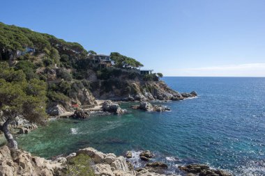 Lloret de Mar, Costa Brava üzerinden yuvarlak yollar