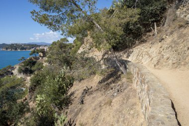 Lloret de Mar, Costa Brava üzerinden yuvarlak yollar
