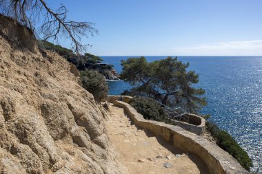 Lloret de Mar, Costa Brava üzerinden yuvarlak yollar