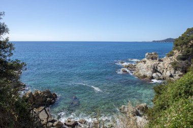 Lloret de Mar, Costa Brava üzerinden yuvarlak yollar