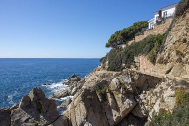 Lloret de Mar, Costa Brava üzerinden yuvarlak yollar