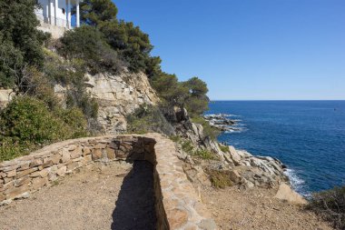 Lloret de Mar, Costa Brava üzerinden yuvarlak yollar