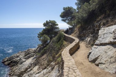 Lloret de Mar, Costa Brava üzerinden yuvarlak yollar