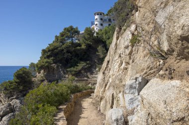 Lloret de Mar, Costa Brava üzerinden yuvarlak yollar