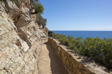 Lloret de Mar, Costa Brava üzerinden yuvarlak yollar