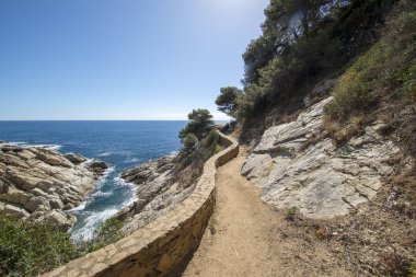 Lloret de Mar, Costa Brava üzerinden yuvarlak yollar