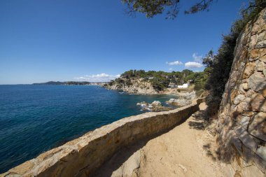 Lloret de Mar, Costa Brava üzerinden yuvarlak yollar
