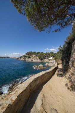 Lloret de Mar, Costa Brava üzerinden yuvarlak yollar