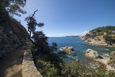 Lloret de Mar, Costa Brava üzerinden yuvarlak yollar