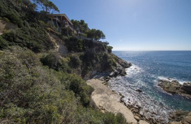 Lloret de Mar, Costa Brava üzerinden yuvarlak yollar