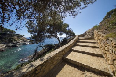 Lloret de Mar, Costa Brava üzerinden yuvarlak yollar