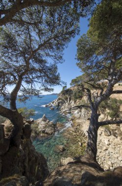 Lloret de Mar, Costa Brava üzerinden yuvarlak yollar