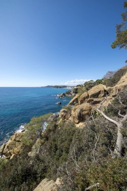 Lloret de Mar, Costa Brava üzerinden yuvarlak yollar