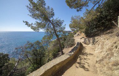 Lloret de Mar, Costa Brava üzerinden yuvarlak yollar